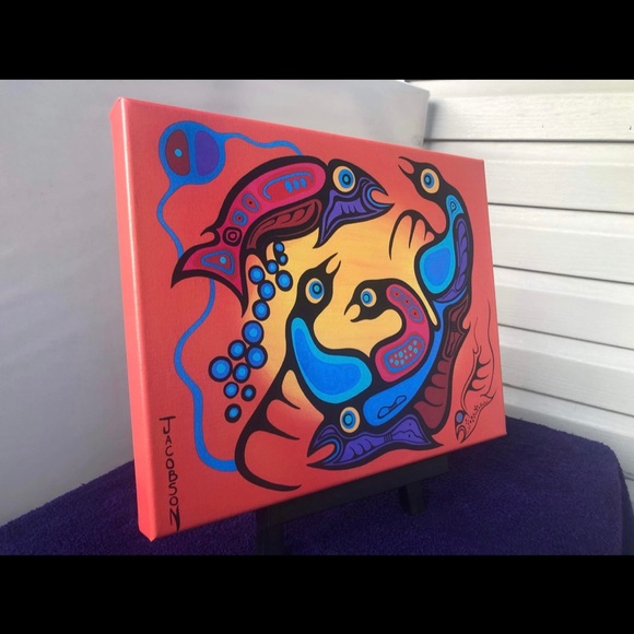 Mark Anthony Jacobson Native Art print Limited Edition - Picture 2 of 3